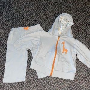 2 piece sweat outfit